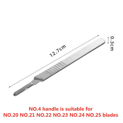 20-100pcs NO.20-NO.25 Sterile Medical Surgical Blades for Cutting Phone PCB Repair DIY Carving Animal Eyebrow Scalpel Knife