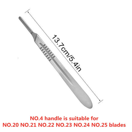 20-100pcs NO.20-NO.25 Sterile Medical Surgical Blades for Cutting Phone PCB Repair DIY Carving Animal Eyebrow Scalpel Knife