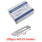 20-100pcs NO.20-NO.25 Sterile Medical Surgical Blades for Cutting Phone PCB Repair DIY Carving Animal Eyebrow Scalpel Knife