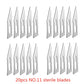 20-100pcs Sterile Carbon Steel Surgical Blades Scalpel Knife for DIY Cutting Phone Repair Carving Animal Grooming Maintenance
