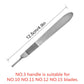 20-100pcs Sterile Carbon Steel Surgical Blades Scalpel Knife for DIY Cutting Phone Repair Carving Animal Grooming Maintenance