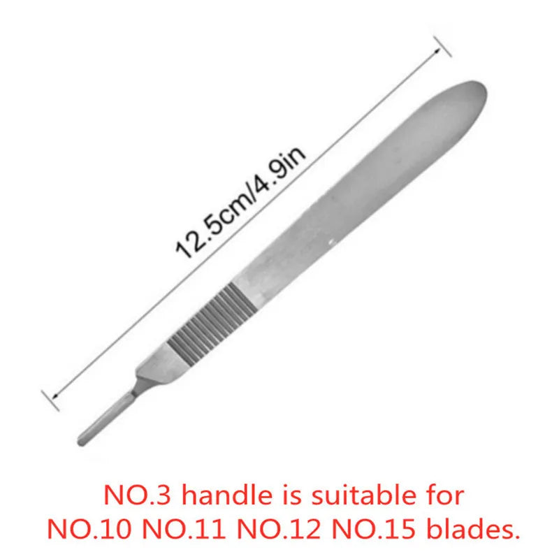 20-100pcs Sterile Carbon Steel Surgical Blades Scalpel Knife for DIY Cutting Phone Repair Carving Animal Grooming Maintenance