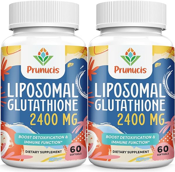 2400MG Liposomal Glutathione, Reduced L-Glutathione, Glutathione Supplement with Vitamin C, Master Antioxidants, Enhanced Absorption - Non GMO Antioxidant Supplements, Immune System, 120 Softgels in Pakistan in Pakistan