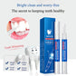 2.5ml Whiten Teeth Tooth Whitening Pen Gel Teeth Whitening Pen Cleaning Serum Remove Plaque Stains Oral Hygiene Dental Tool 1Box