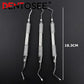 3Pcs/Set Dental Curette Professional  Jagged Curettes Dental Scaler Gracey Bone Curette Implant Instrument Tools