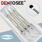3Pcs/Set Dental Curette Professional  Jagged Curettes Dental Scaler Gracey Bone Curette Implant Instrument Tools