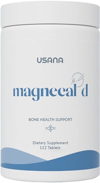 USANA MagneCal D - Balanced Magnesium and Calcium Fortified with Vitamin D to Support Bone Health* - 112 Tablets - 28 Day Supply in Pakistan