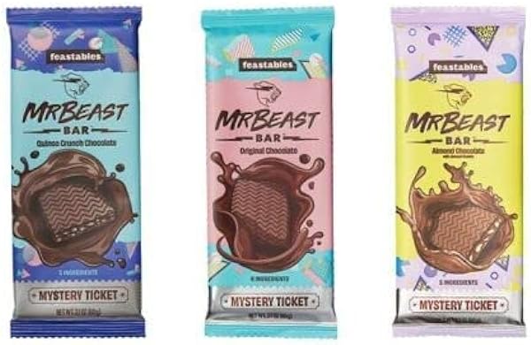 Mr Beast Chocolate Feastables - Exclusive Lim in Pakistan