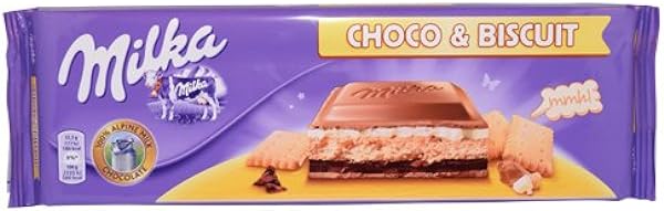 Choco & Biscuit Alpine Milk Chocolate Bar 300 in Pakistan