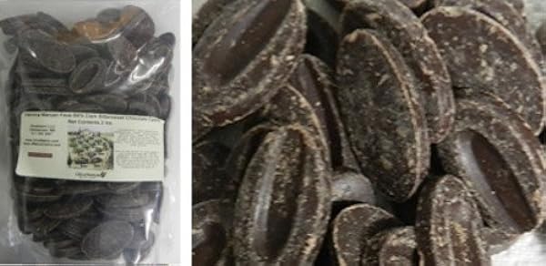 64% Manjari Dark Bitter Sweet Chocolate Feves from OliveNation - 1 pound in Pakistan in Pakistan