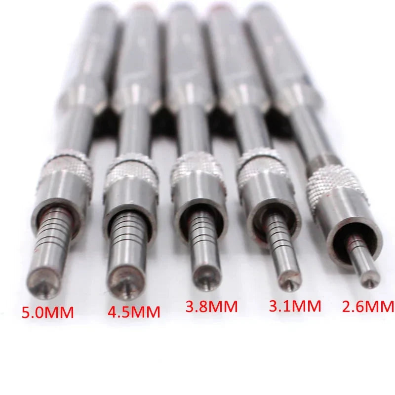 5 Pcs Dental Implant Osteotome Instrument Mandibular Sinus Elevator Tool Concave Tips Sinus Lifting Device Implant Bone Extruder