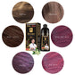 500ml Permanent Hair Shampoo Organic Natural Fast Hair Dye Plant Essence Hair Colorng Cream Cover Dye Shampoo For Women Men