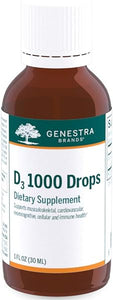 Genestra Brands D3 1000 Drops | Liquid Vitamin D Supplement | 1 fl. oz. in Pakistan