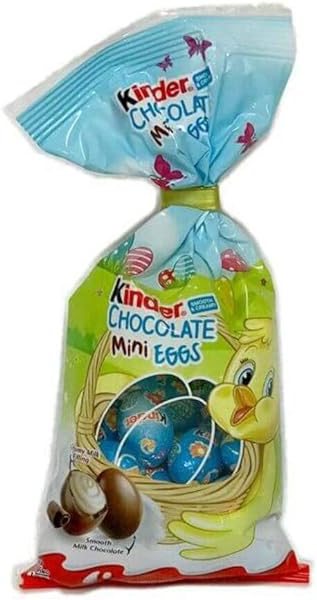 Kinder Easter Creamy Milk Chocolate Mini Eggs Stand Up Bag - 3.5 Oz in Pakistan in Pakistan