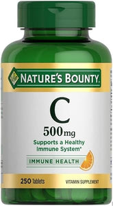 Nature's Bounty Vitamin C, Supports a Healthy Immune System, Vitamin Supplement, 500mg, 250 Tablets in Pakistan