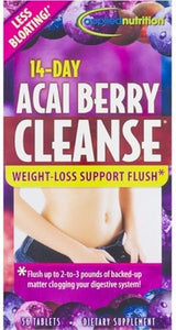 14-Day Acai Berry Cleanse 56-Count Bottle (Pack of 3) EW@GHT in Pakistan