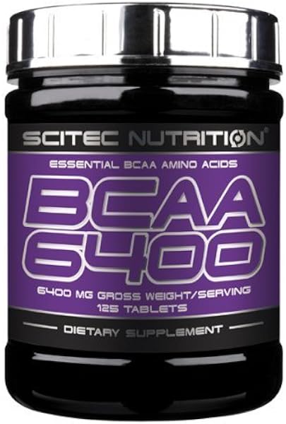 Bcaa 6400 - 125 tablets - Scitec nutrition by in Pakistan