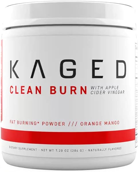 Thermogenic Powder | Clean Burn | Orange Mango | Men & Women | Weight Management Supplement | Organic Caffeine | Apple Cider Vinegar | 30 Servings in Pakistan in Pakistan