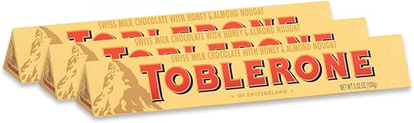Swiss Chocolate Candy With Honey & Almond Nougat - Milk - White - Dark - Fruit & Nut - Perfect For Holidays, Valentines Day, Parties, Gifts & More! (Milk Chocolate, (3 Count)), Multi in Pakistan