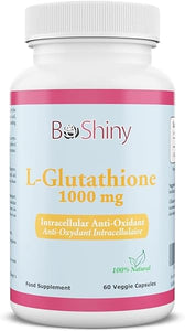 L Glutathione Skin Lightening Brightening Pills 1000 mg Antioxidant Anti Aging to Support Liver Health & Detox Help Immune & Brain Function Reduce Free Radical Damage Vegan 60 Capsules in Pakistan