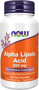 Supplements, Alpha Lipoic Acid 250 mg, Supports Glutathione Production*, Free Radical Scavenger*, 60 Veg Capsules in Pakistan