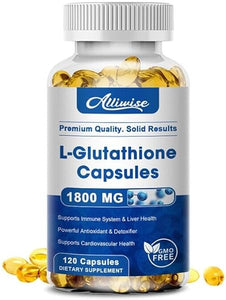 L-Glutathione Capsules Natural Antioxidant Anti-Aging Skin Whitening 120 Capsules in Pakistan