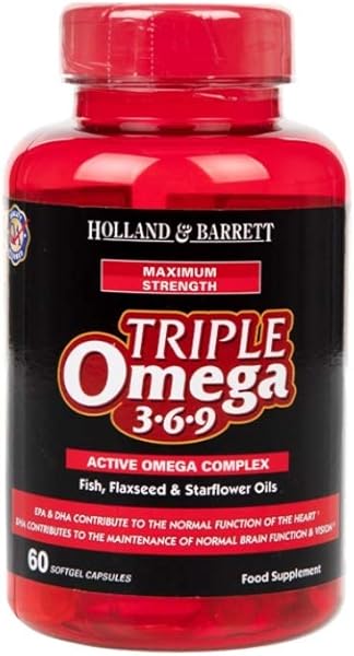 Maximum Strength Triple Omega 369 Capsules in Pakistan