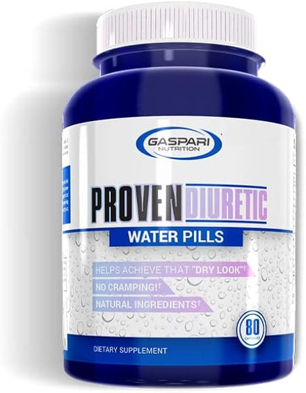 Proven Diuretic, Professional Bodybuilding Supplement, Sheds Water Fast, Gives the Dry Look, Natural Ingredients, No Cramping (80 Capsules) in Pakistan