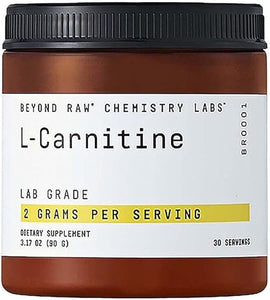 Chemistry Labs L-Carnitine Powder | Fuels Exercise and Supports Recovery | 30 Servings in Pakistan