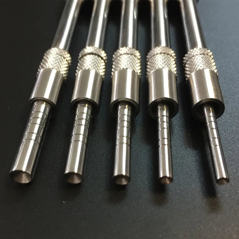 5Pcs/set Dental Implant Osteotome Instruments Sinus  Straight ( Concave Tips)