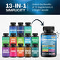 60 Caps Zoyava Corti-soothe Supplement Magnesium Glycinate Relax muscles, replenish energy and vitality, maintain concentration