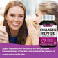 60 Tablets Collagen Peptides Supplement Tightens Skin Promotes Healthy Hair Grape Seed Extract Anti Aging
