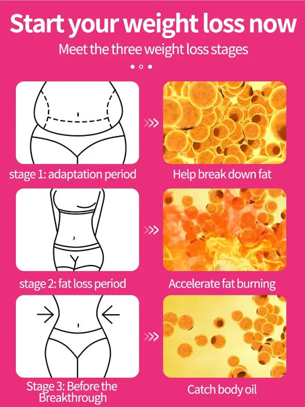 60pcs Powerful Fat Burning and Cellulite Weight Loss Pills for a Lean Physique Product Detoxification Promotes Bowel Motility