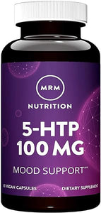 MRM - 5-HTP 100mg (Griffonia Bean Extract) Purity Assured by HPLC 60 Vcaps in Pakistan