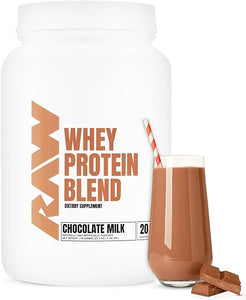 Whey Protein Powder Blend, Chocolate Milk (20 Servings) - Grass-Fed Microfiltered Protein Isolate for Muscle Growth & Recovery - Pre & Post Workout Sports Nutrition Supplement for Men & Women in Pakistan