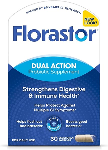 Probiotics for Digestive & Immune Health, 30 Capsules, Probiotics for Women & Men, Helps Flush Out Bad Bacteria, Boost The Good with Our Strain Saccharomyces Boulardii, Packaging May Vary in Pakistan