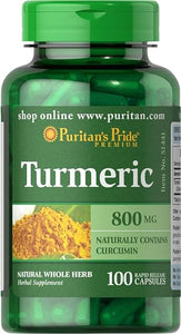 Turmeric, Supports Antioxidant Health, 800mg Capsules, 100 Count in Pakistan
