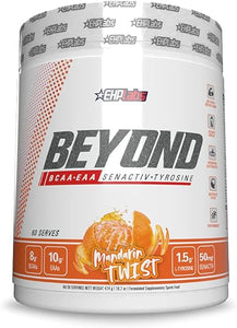 Beyond BCAA Powder Amino Acids Post Workout Recovery - BCAAs Essential Amino Acids EAA Supplements Powder - 10g Amino Acids Supplement for Muscle Recovery, 60 Servings (Mandarin Twist) in Pakistan