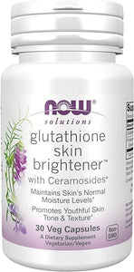 Now Foods Glutathione Skin Brightener with Ceramosides 30 VCaps in Pakistan