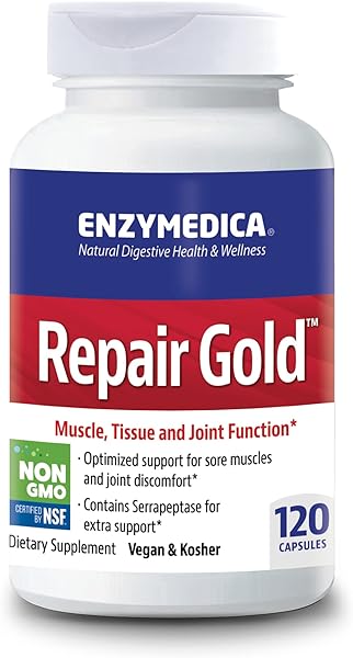 Repair Gold, Supports Recovery and Helps Relieve Joint and Muscle Discomfort, Natural Supplement, 120 Count (FFP) in Pakistan