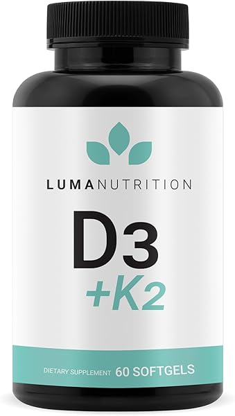 Luma Nutrition D3 + K2 Vitamin 10000 IU - Bon in Pakistan