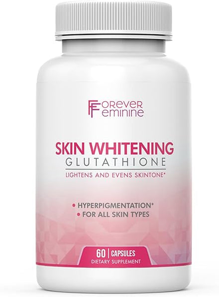 Glutathione Whitening Pills Skin Whitening Pills to Help Illuminate Your Skin, Reduce Dark Spots & Hyperpigmentation - Powerful Antioxidant - 60 Capsules in Pakistan