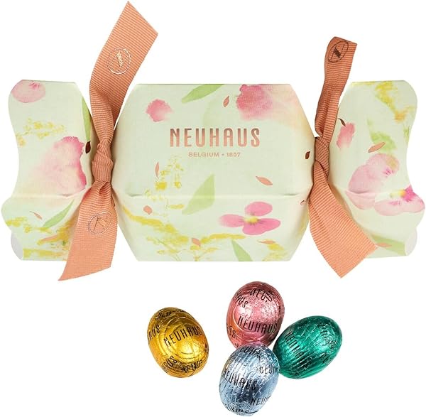 Neuhaus Belgian Chocolate Easter Cracker Eggs – 6 Chocolate Eggs Assorted Milk, White & Dark Chocolate – Easter Egg Assortment - Easter Gift – Gourmet Chocolate Gift in Pakistan in Pakistan