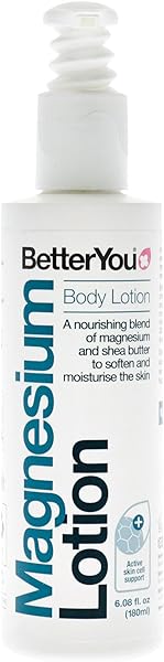 Magnesium Body Lotion - Body Cream with Magnesium And Shea Butter - Softens Skin, Relaxes Muscles - Nourishing And Lightweight - 6.08 oz in Pakistan