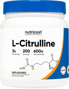 Pure L-Citrulline (Base) Powder (600 Grams) in Pakistan