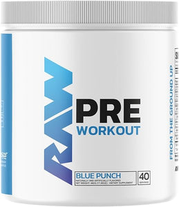 Pre Workout Powder Supplement | Laser Focus Enhancer, Explosive Strength, Surge in Energy, Powerful Pump, Optimal Training | Blue Punch (40 Servings) in Pakistan