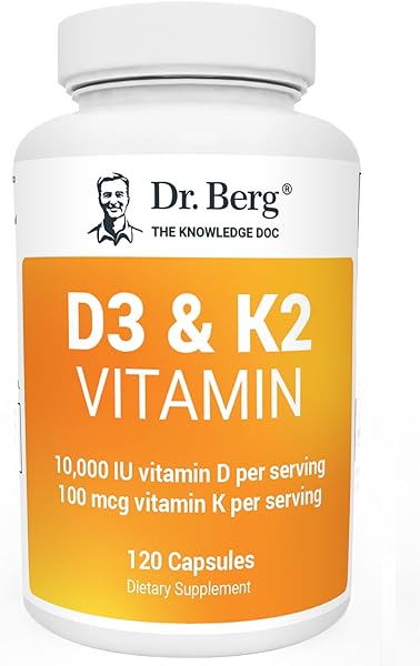 Dr. Berg's Vitamin D3 K2 Supplement w/MCT Oil in Pakistan