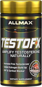 TESTOFX Male Support, Supports Strength, Stamina, and Endurance, Formulated with Tribulus Terrestris, Ashwagandha, Tongkat Ali, 90 Capsules, 30 Day Supply in Pakistan
