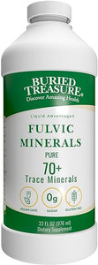 Buried Treasure Liquid Advantage FULVIC MINERALS Pure 70+ Trace Minerals 33 oz Dietary Supplement in Pakistan