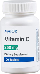 Major Vitamin-C 250 mg Ascorbic Acid Tablets, 100 CT in Pakistan